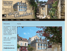 Tablet Screenshot of hotelsarlat.com